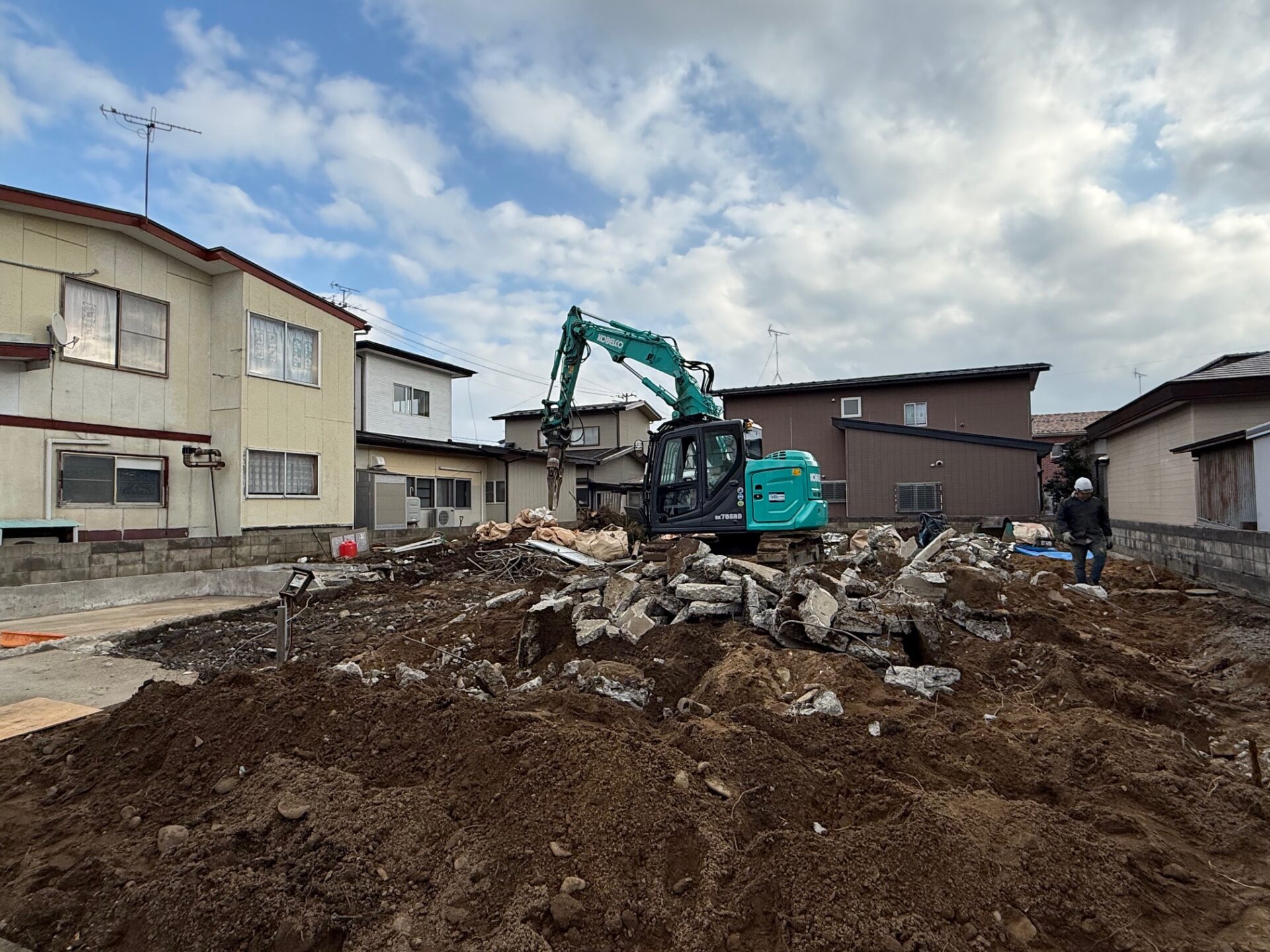 外旭川八幡田土地本日決済でした