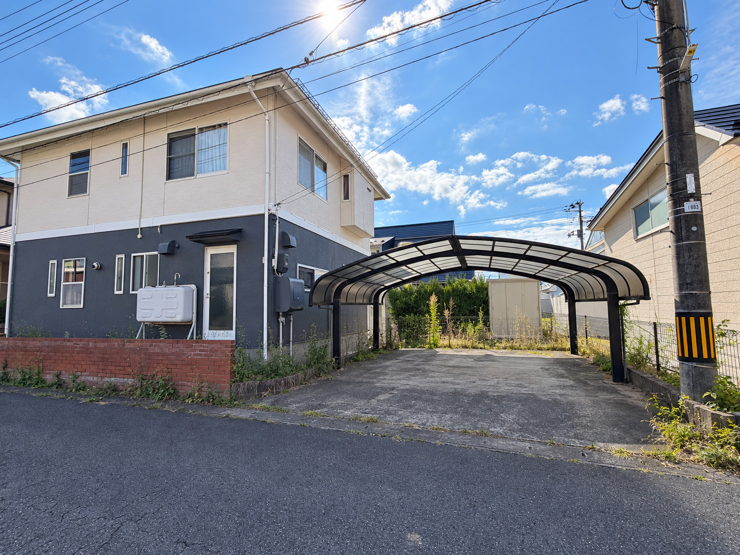 秋田市桜ガ丘の中古住宅をお預かりしました