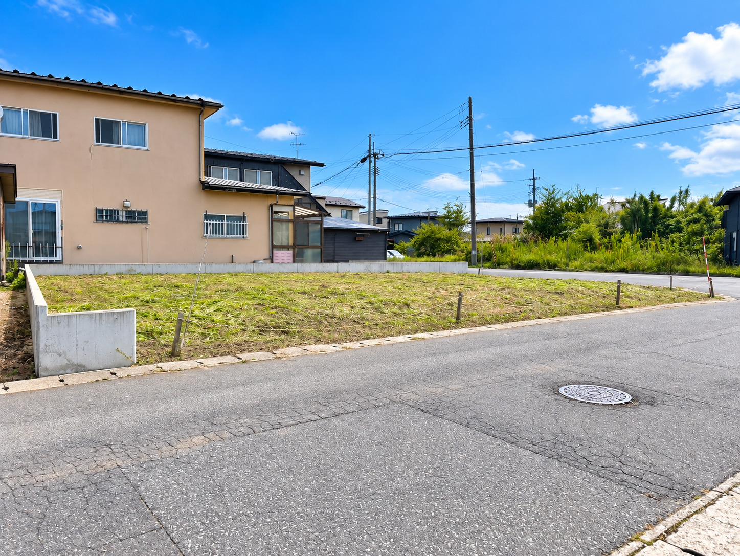 秋田市飯島大袋に、約73坪の土地をお預かりしました。
